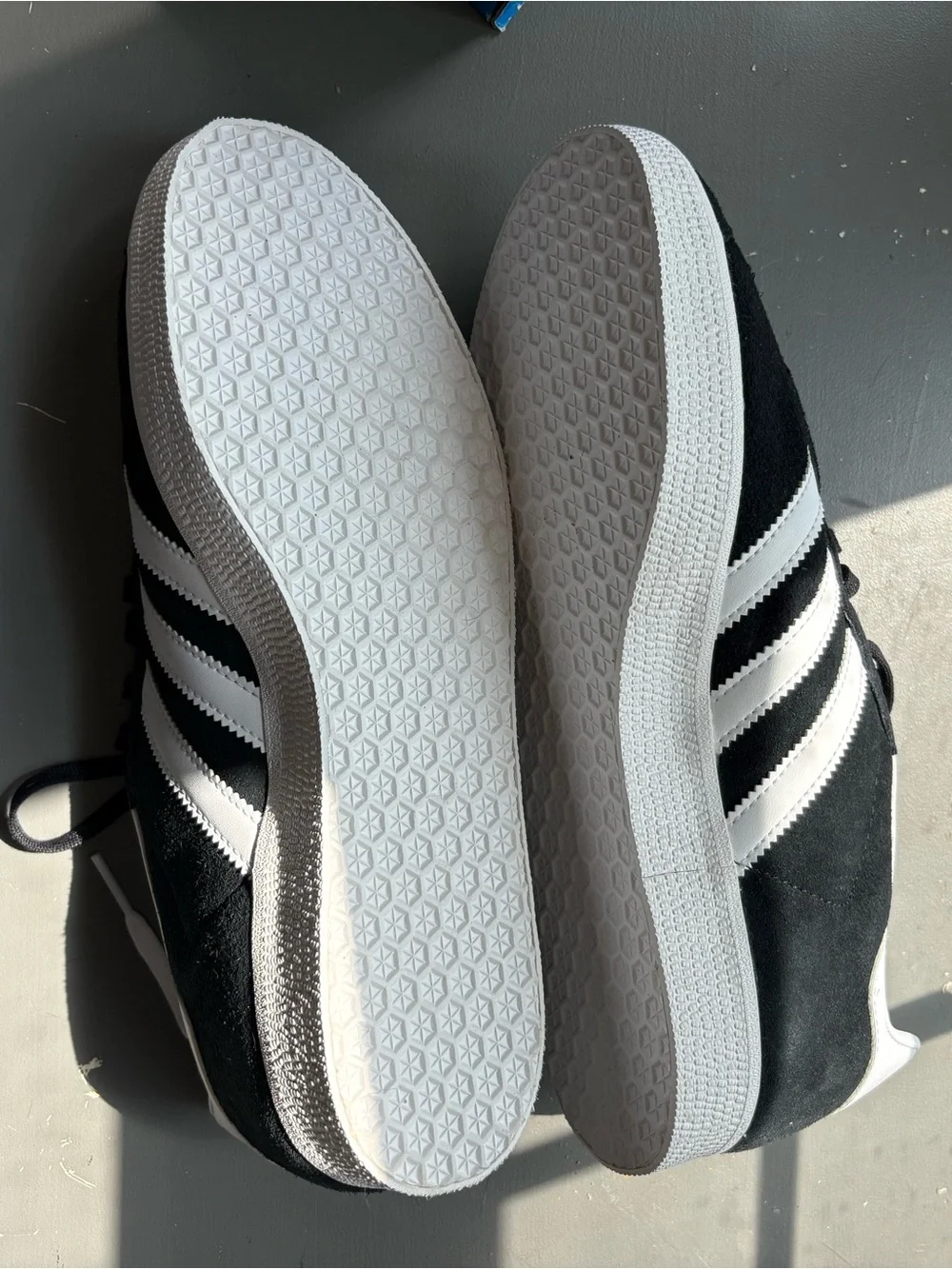 adidas Gazelle Men’s Sneakers — Black & White